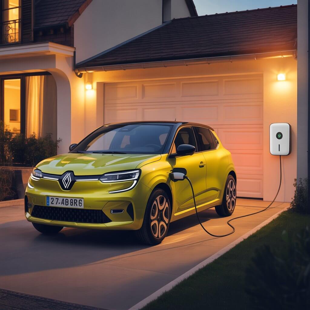 Charging Guide Renault 5 Skoda Enyaq Compact EVs Europe 2026 – Renault 5 home charging with wallbox